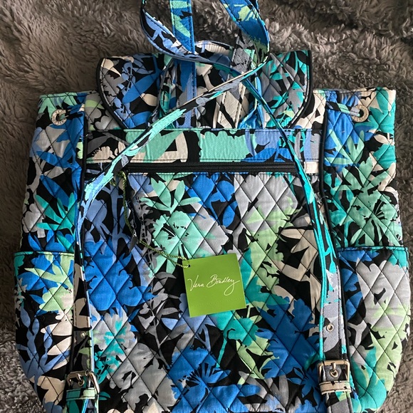 Vera Bradley Drawstring Backpack - Picture 2 of 3
